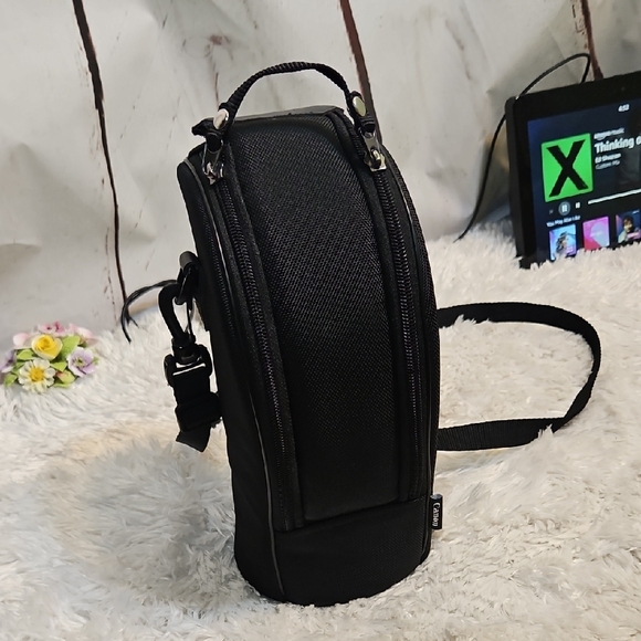 Canon Camera Lens Case Bag Black Photography Equipment - Picture 1 of 13
